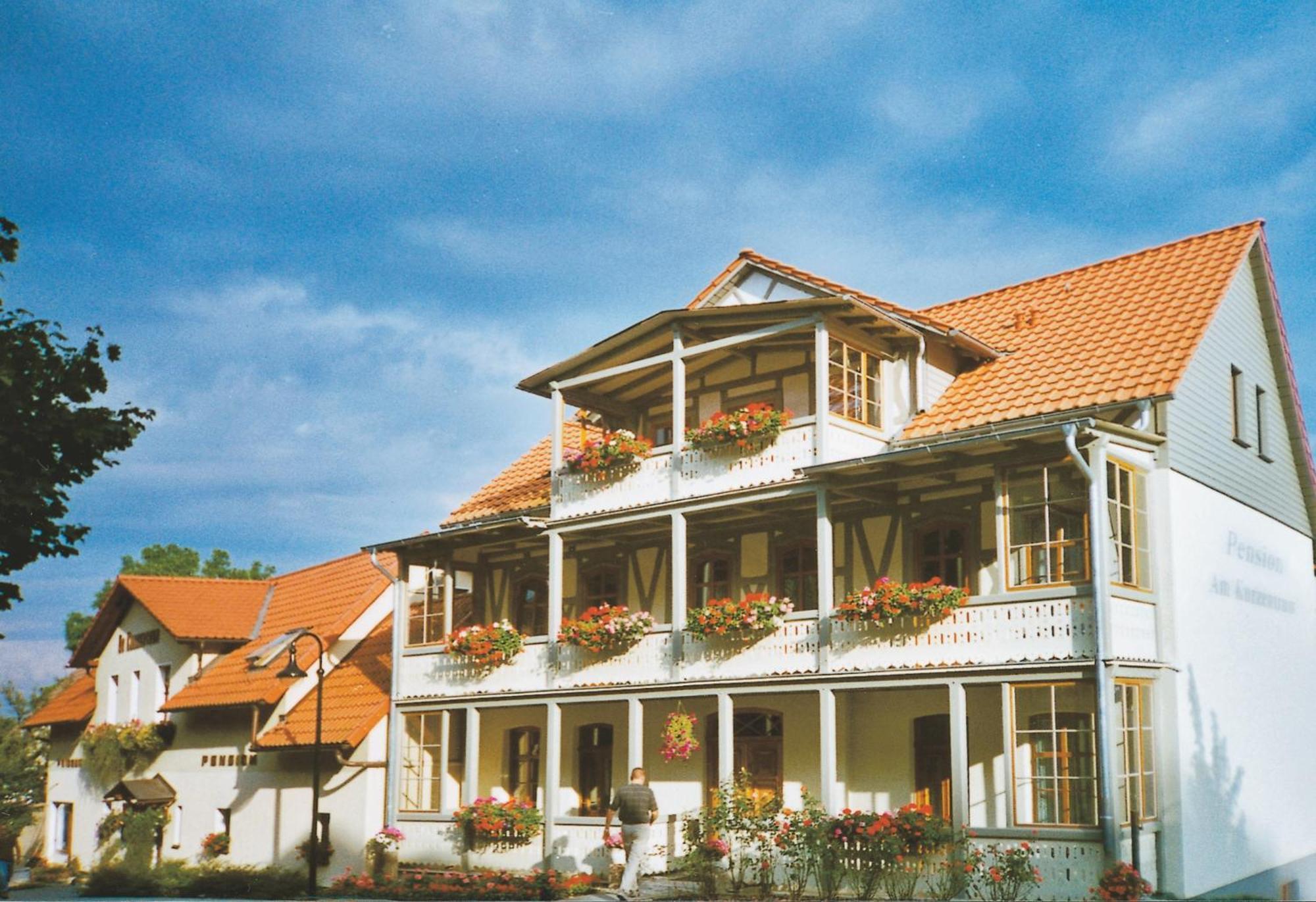 Hotel Pension Am Kurzentrum バート・ズダーオーデ エクステリア 写真